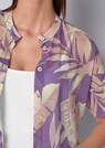 Transparente Bluse mit Knopfleiste thumbnail 5