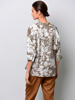Oversizedbluse in modischem Print thumbnail 3