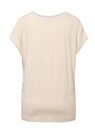 Blusenshirt mit Metallicdruck und Glitzersteinen thumbnail 7