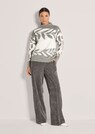 Jacquard-Pullover mit floralem Muster thumbnail 2
