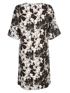 Druckkleid mit Volant am Ärmel thumbnail 5