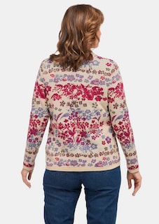 Cardigan à motif jacquard thumbnail 2