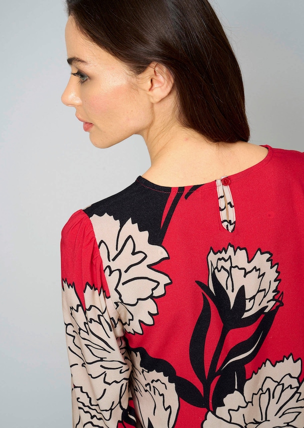 Bluse mit leichtem Ballonärmel 4