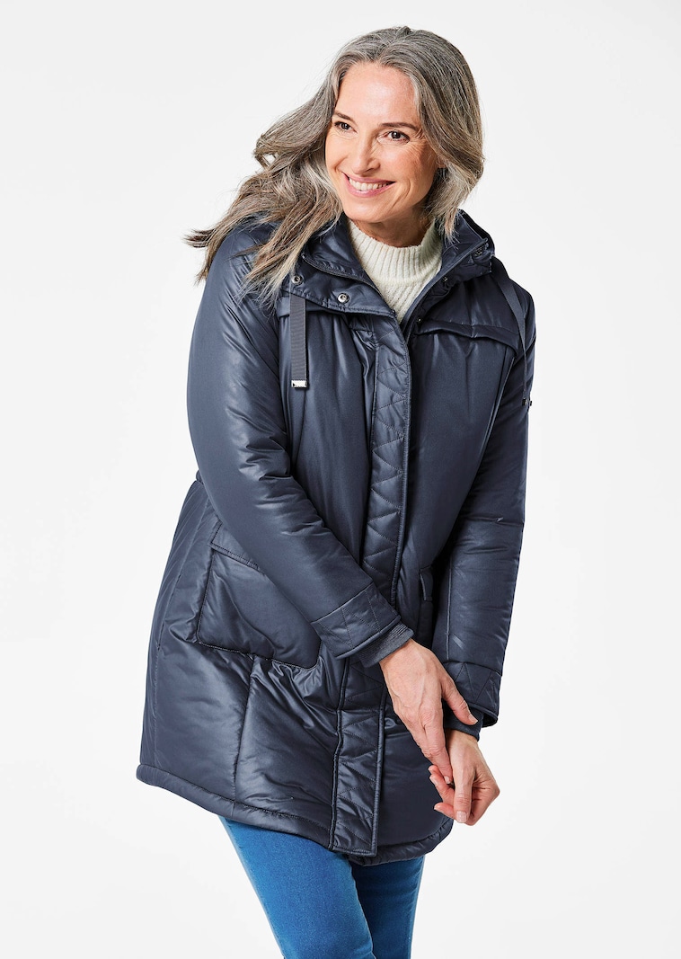 Sportiver Anorak mit warmer Wattierung