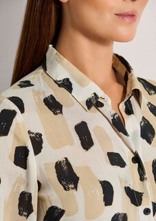 Blouse with unique print thumbnail 5