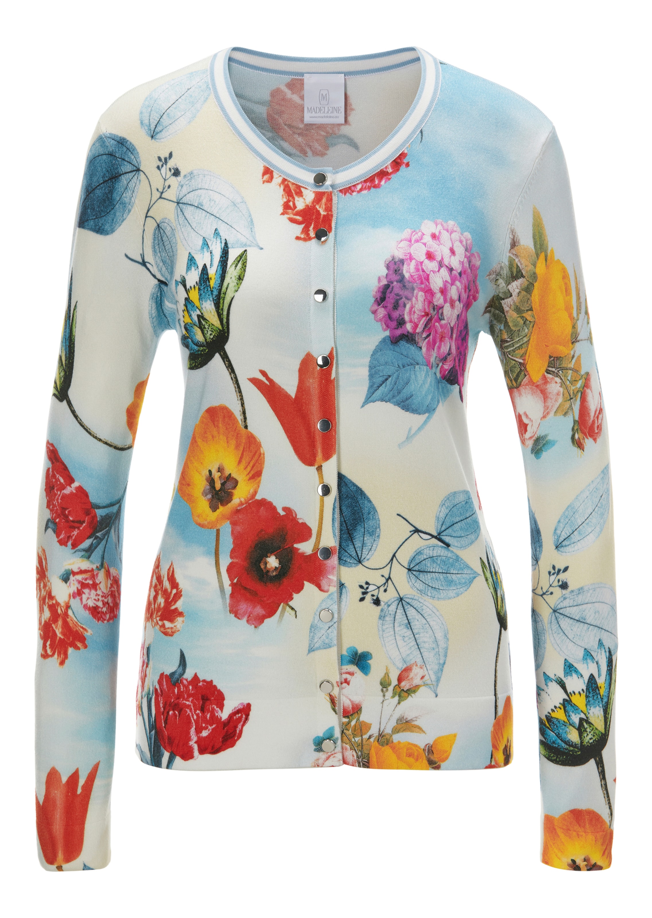 Cardigan imprimé floral