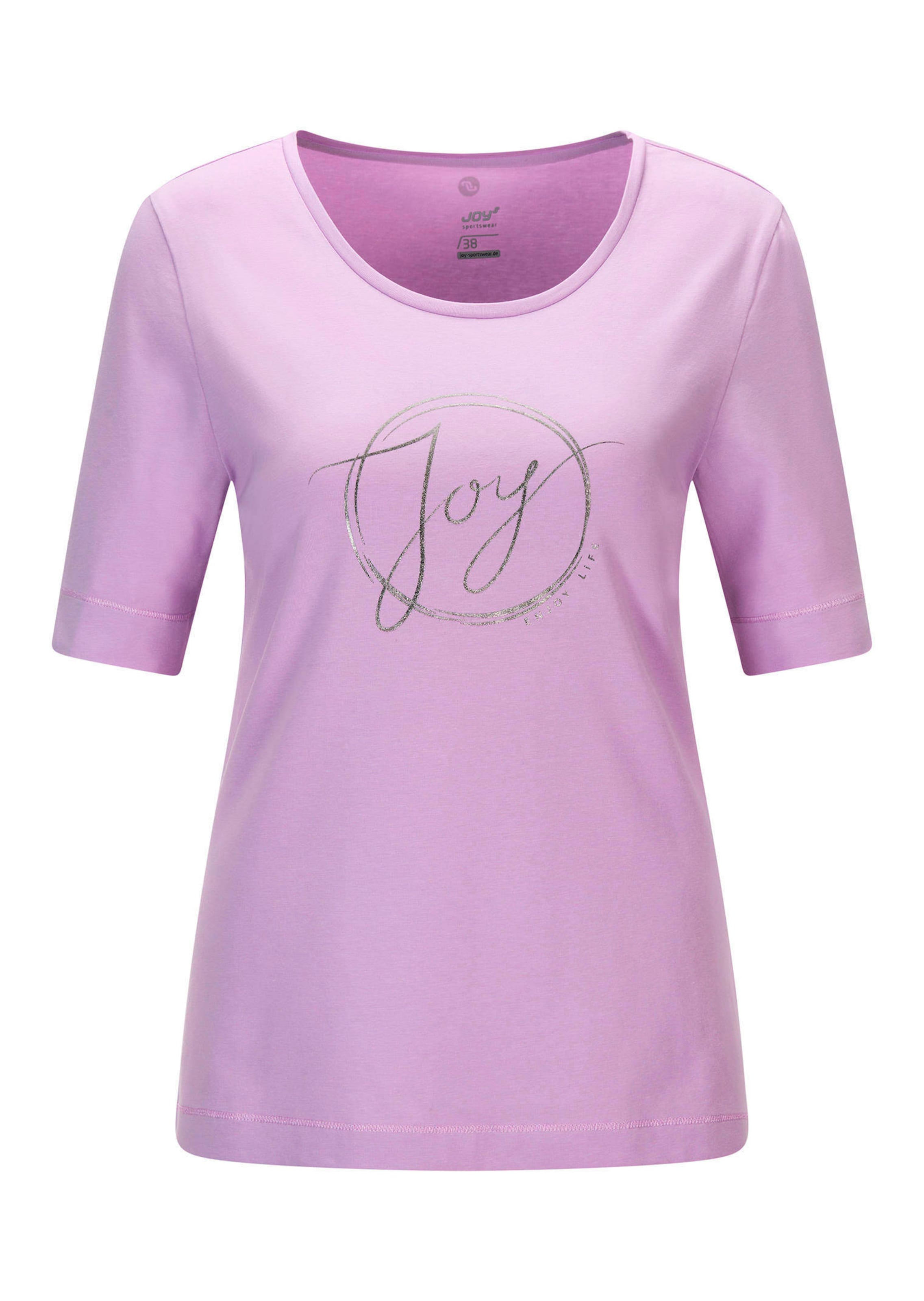 T-shirt avec imprimé métallisé