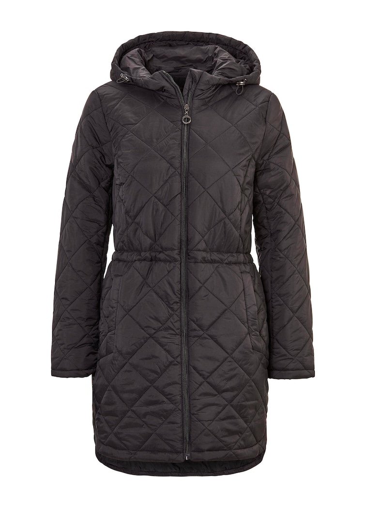 Gewatteerd jack, achter langer