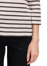 T-shirt à rayures avec imprimé scintillant thumbnail 5