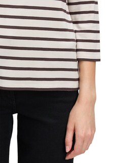 T-shirt à rayures avec imprimé scintillant thumbnail 5