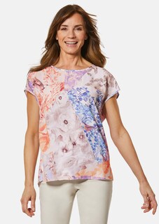 Chemisier imprimé légèrement brillant thumbnail 7