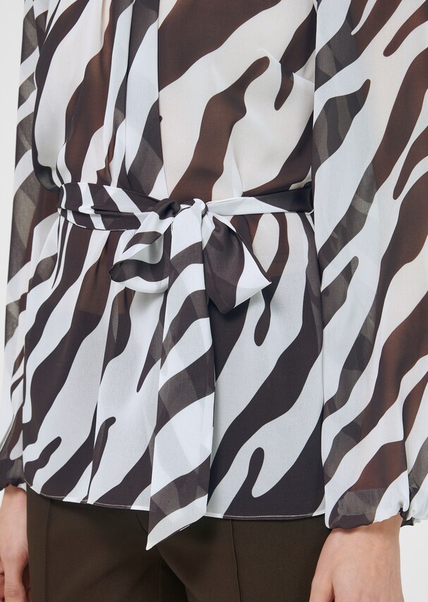 Tunic with zebra print 4