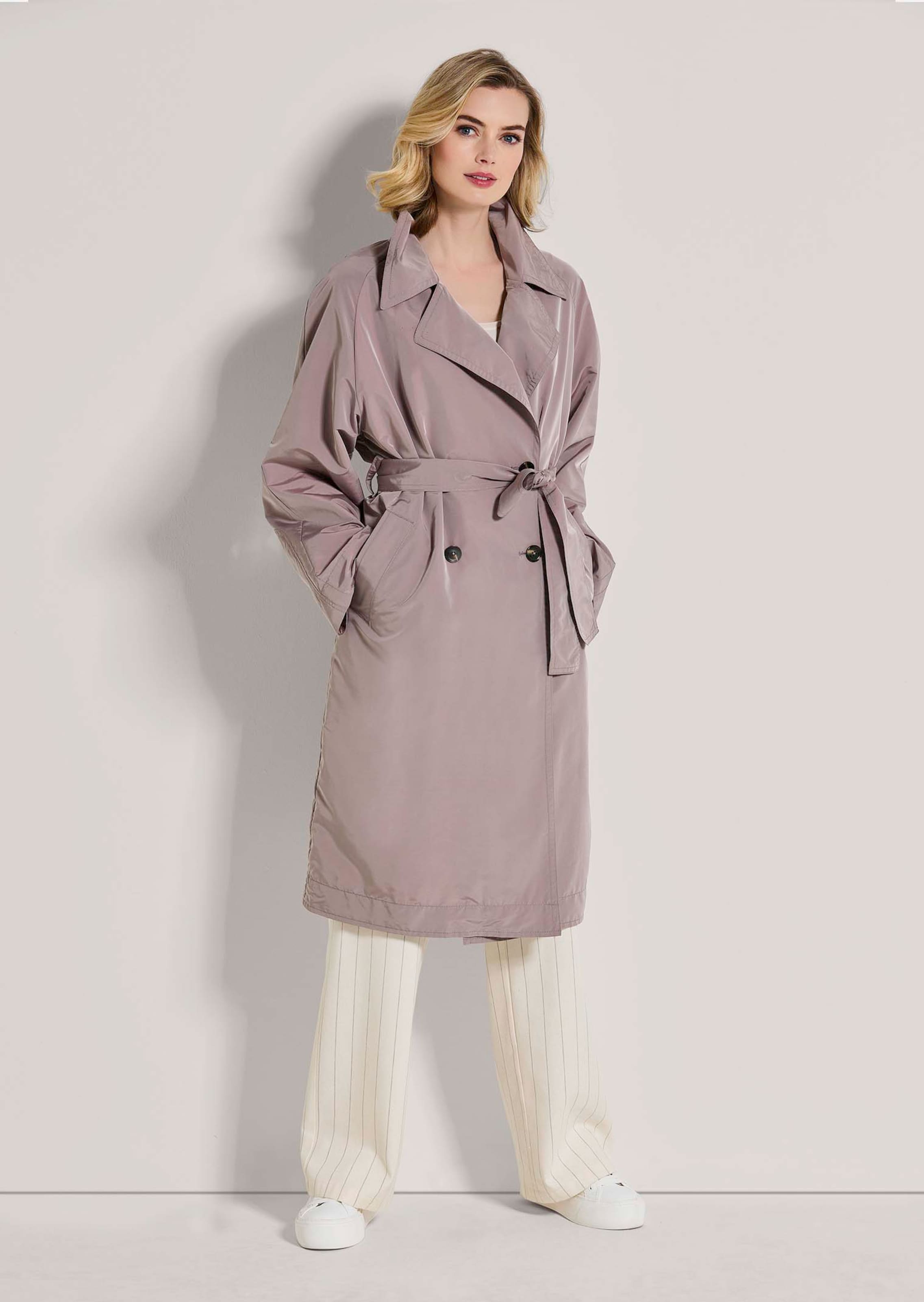 Trench coat in mauve | MADELEINE Fashion
