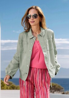 Leichte Jacke aus kühlem Lyocell thumbnail 7