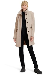 Manteau laineux avec motif à chevrons thumbnail 7