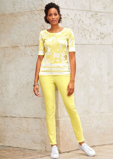 T-shirt avec motif floral thumbnail 6