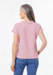 Shirt met subtiel jacquard thumbnail 3