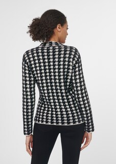 Stehkragen-Pullover mit Jacquard-Muster thumbnail 3