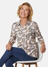 Figurschmeichelndes Drucktunika-Shirt thumbnail 4