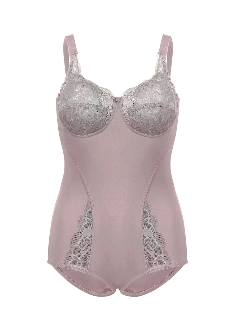 Body zonder beugels, met kant bij de cups