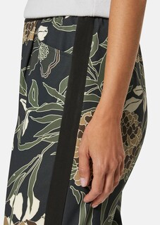 Hose mit Blumen-Blätter-Print thumbnail 5