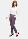 Kreukarme broek MARTHA met elastische tailleband thumbnail 2