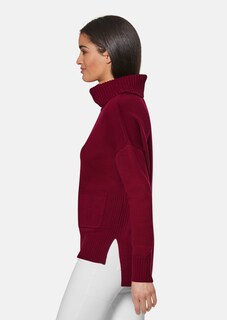 Rollkragen-Pullover mit Kaschmir thumbnail 4