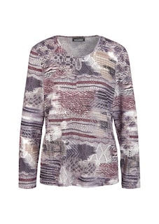 Tricot shirt met print thumbnail 6