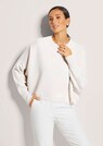 Kurzer Oversize-Pullover mit Kaschmir thumbnail 1
