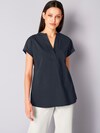 V-neck blouse thumbnail 1