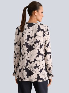Bluse mit floralem Druck thumbnail 5