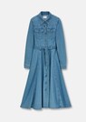 Denim dress with buttons thumbnail 6