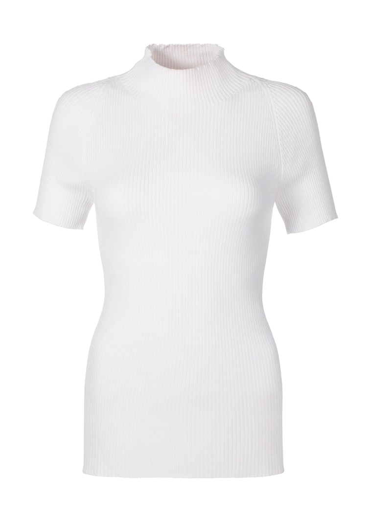 Strickpullover mit Kurzarm