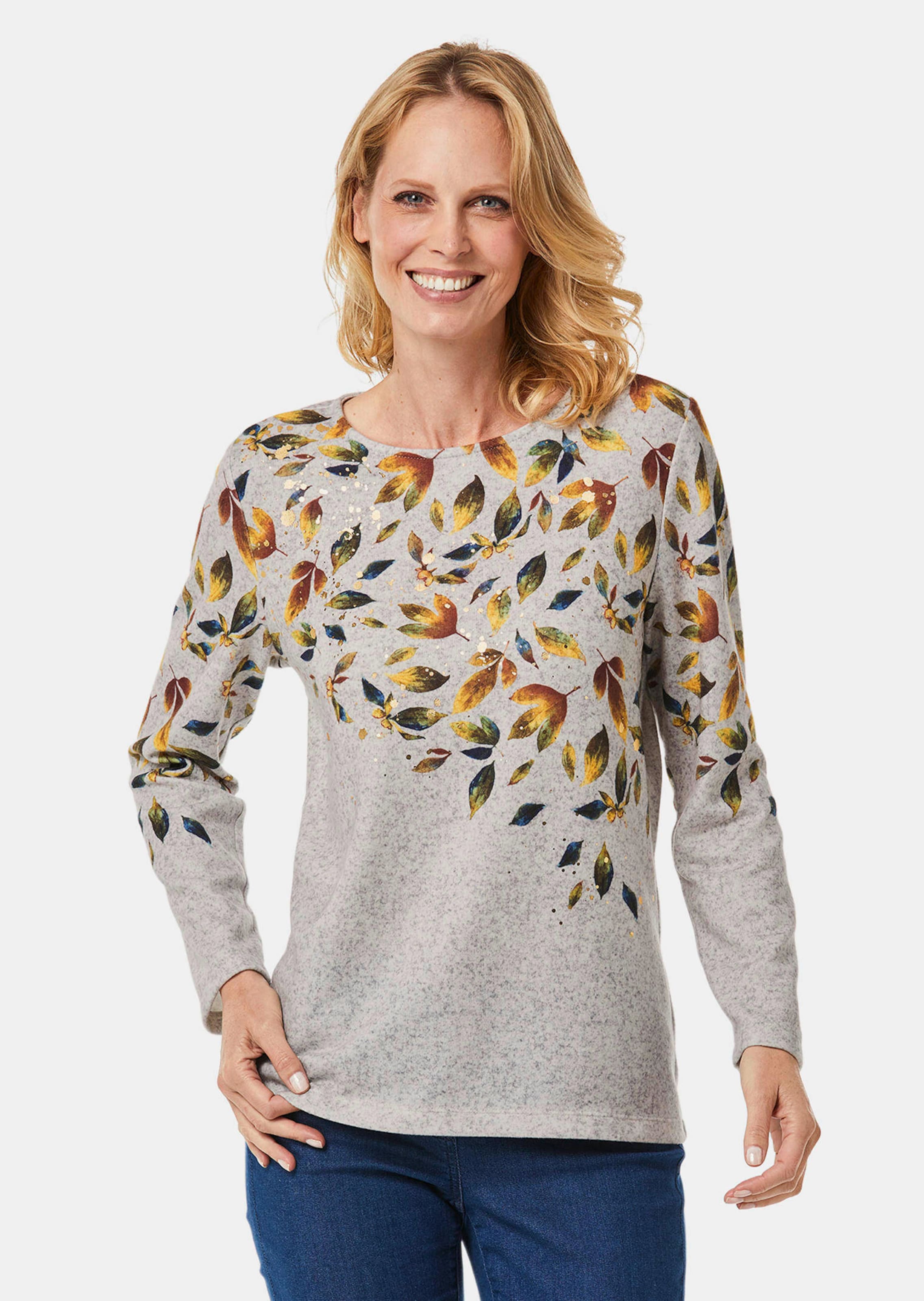 Pull avec imprimé floral