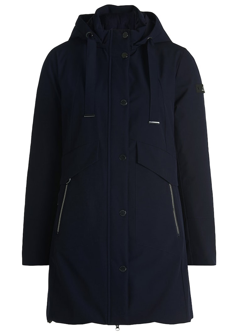 Softshell-Outdoorjacke mit abnehmbarer Kapuze