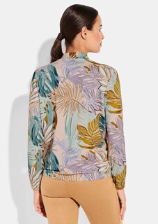 Gemusterte Freizeitjacke im Blouson-Schnitt thumbnail 2