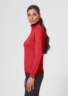 Pull en maille fine avec viscose et élasthanne thumbnail 4