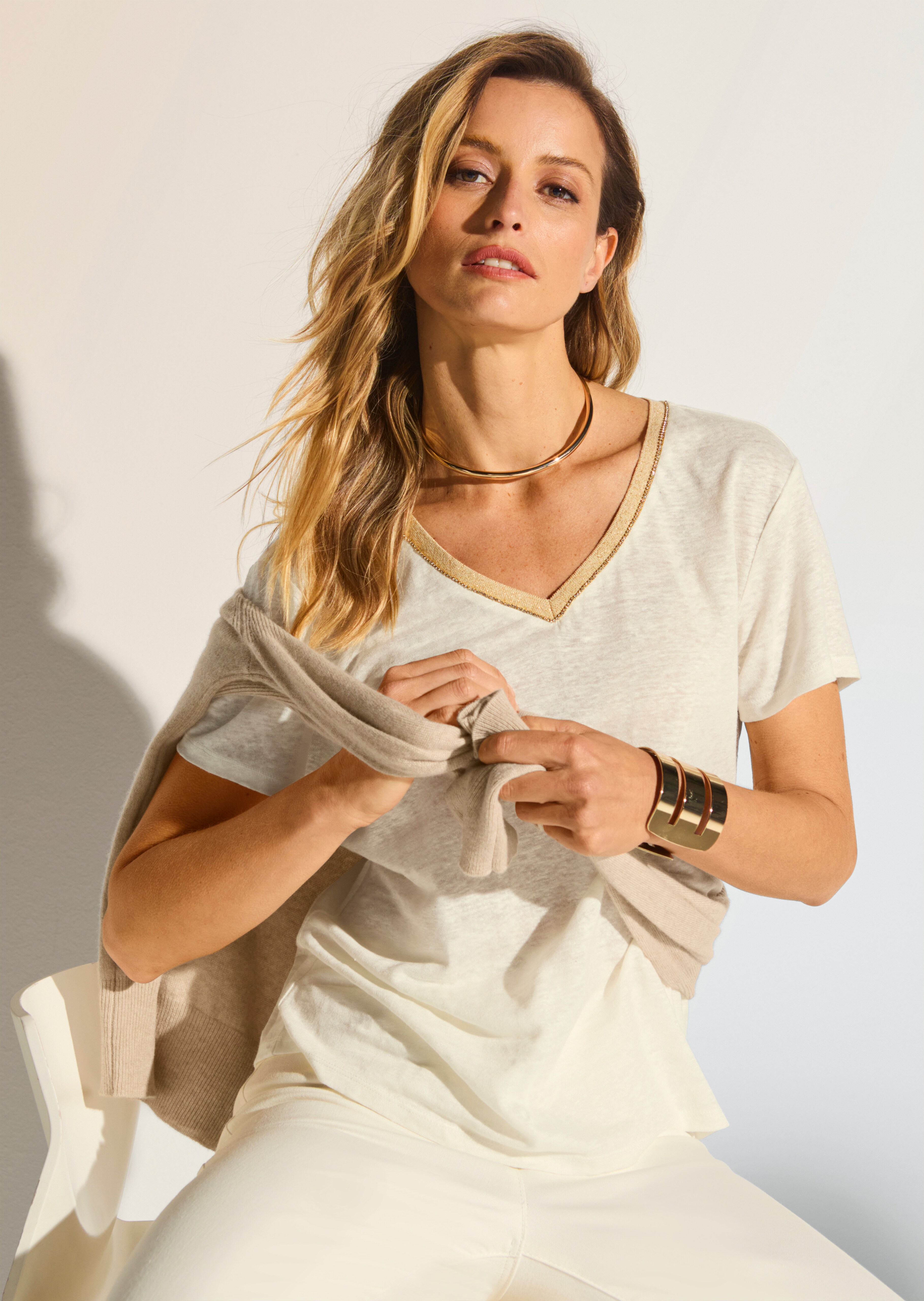 T-shirt en lin