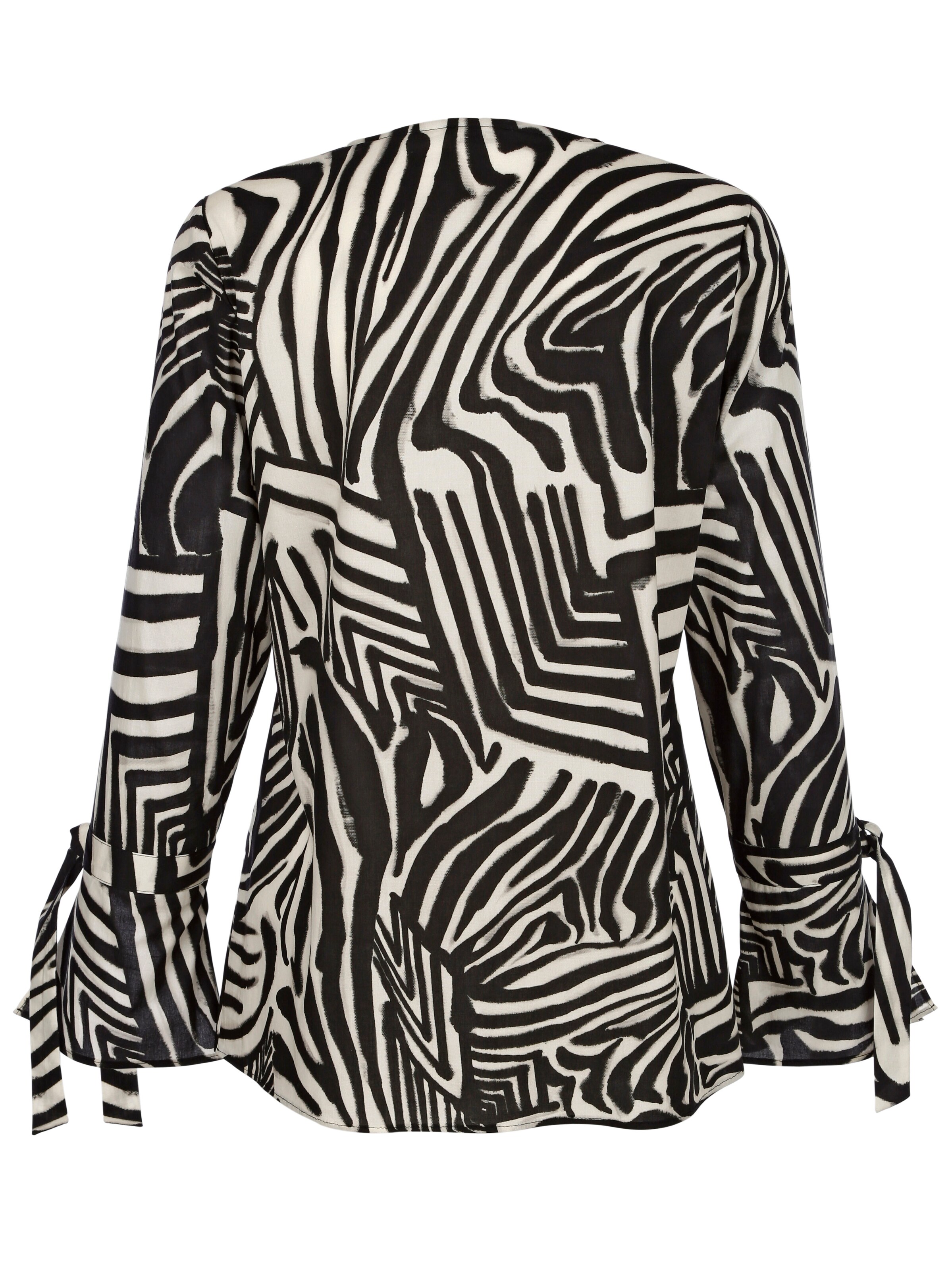 Bluse mit Bindeband am Ärmel 5