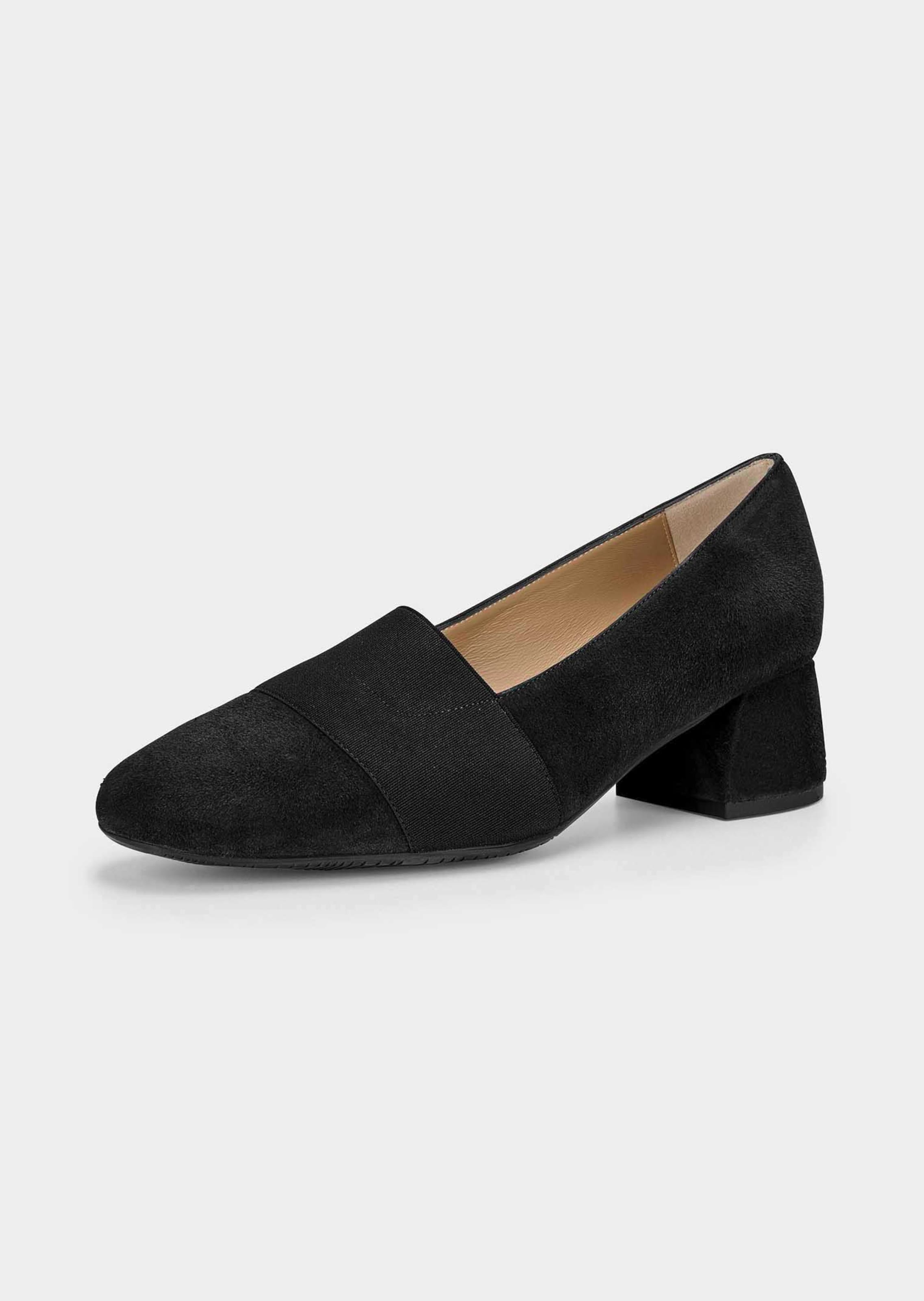 Pumps aus Veloursleder