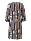 Kleid mit grafischem Dessin thumbnail 3