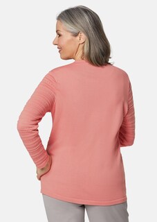 Pullover in Twinsetoptik mit feinem Ajour thumbnail 3