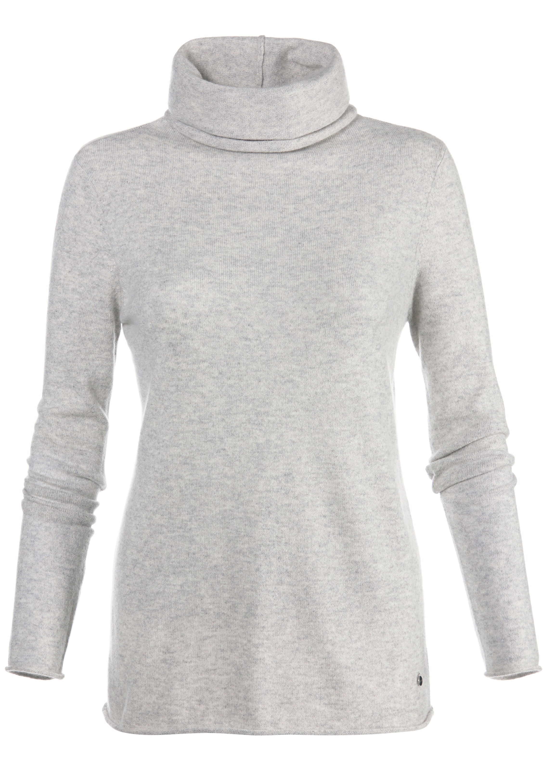 Kaschmir-Pullover mit Stehkragen