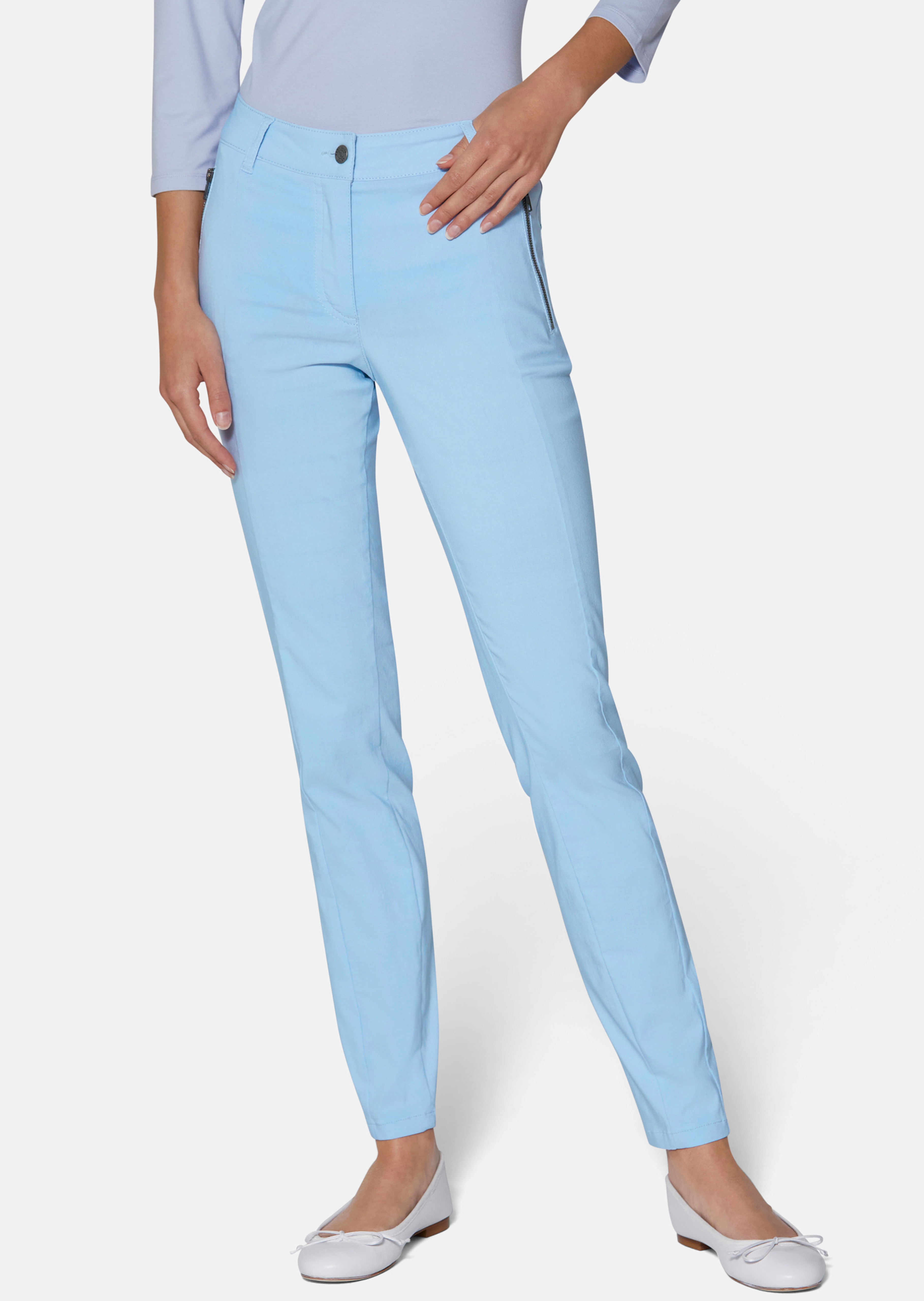 Pantalon coupe Skinny près du corps avec zip