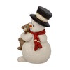 Schneemann mit Teddy thumbnail 4