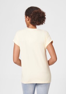 Satinshirt mit kurzen Ärmeln thumbnail 3