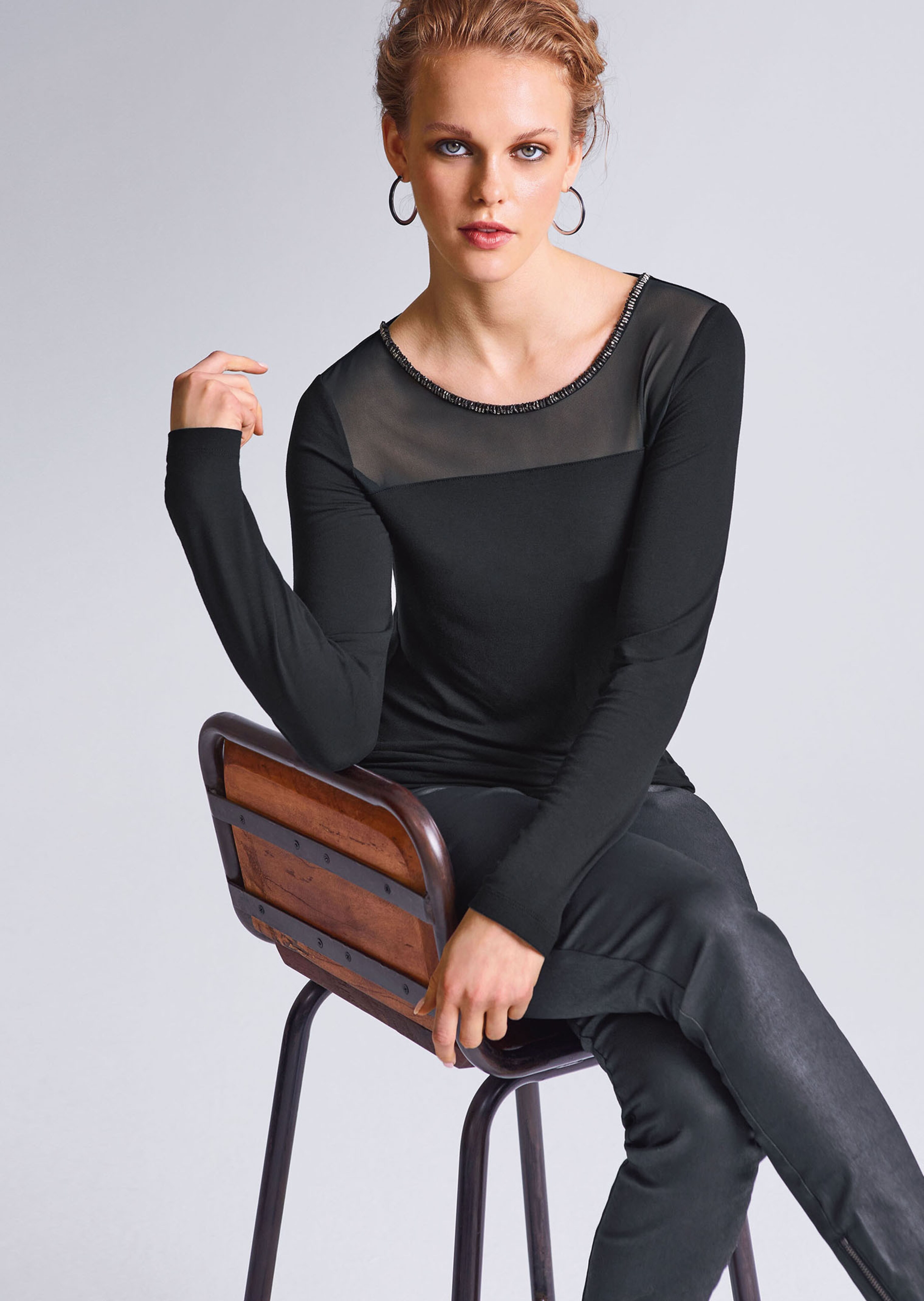 Edel-Shirt aus softem Jersey-Stretch