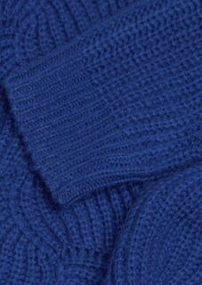 Ajourpullover mit glänzendem Garn thumbnail 3