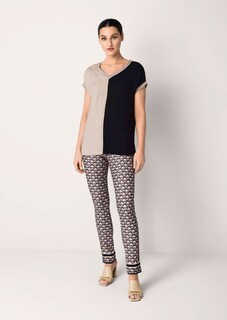 Shirt im Materialmix thumbnail 2
