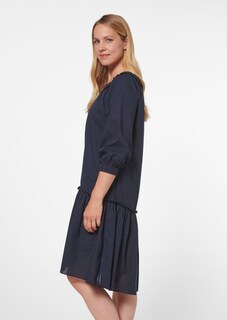 Dress with 3/4 sleeves and flounce thumbnail 4